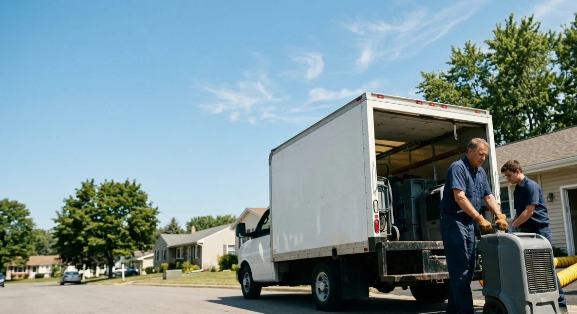 Water Damage Cleanup in Lewisville, MN near me